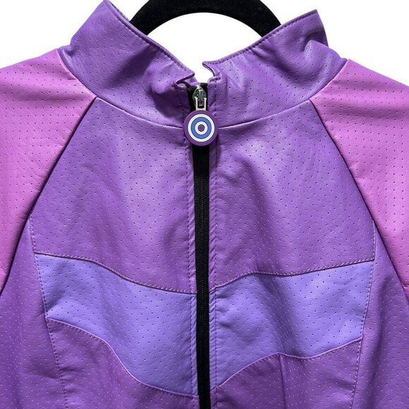 Disney Store Marvel Hawkeye Kate Bishop Ladies' Jacket Cosplay Purple Size 1X - Picture 2 of 10